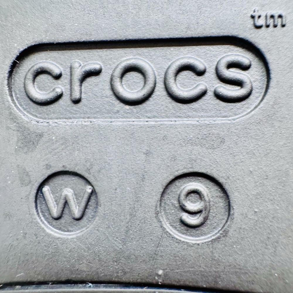 Crocs Brooklyn Platform Sandals black Women's Size 9 Comfort Casual shoes summer - Picture 8 of 8
